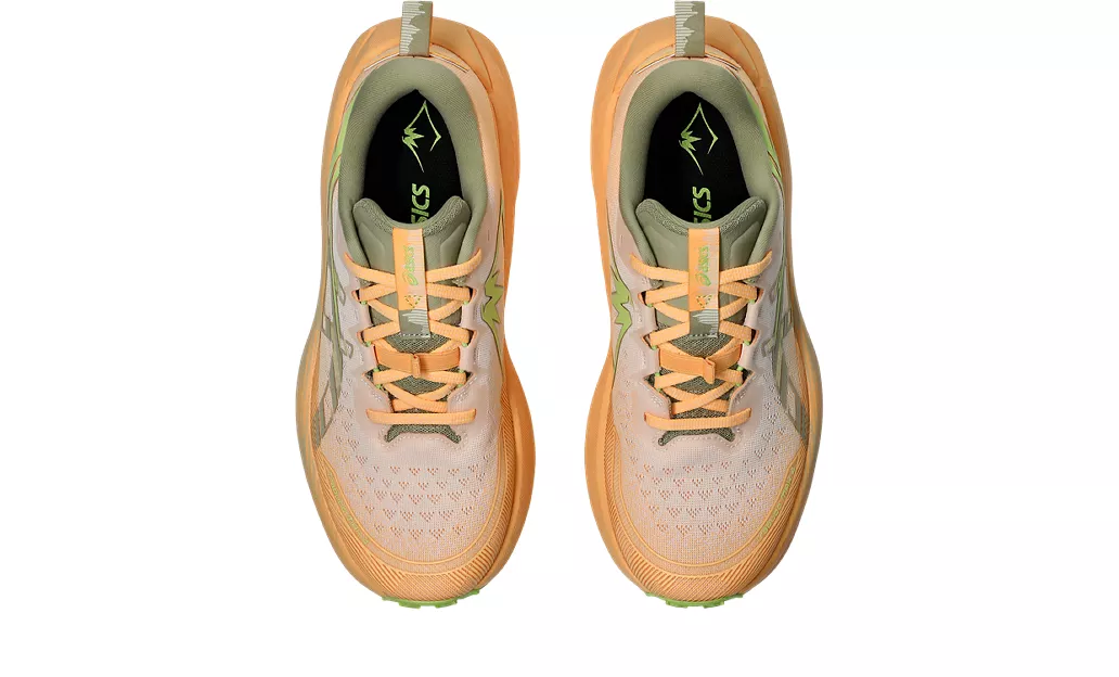 Asics Mens Trabuco Max 4 - Cream/Khaki - Trail - AW25