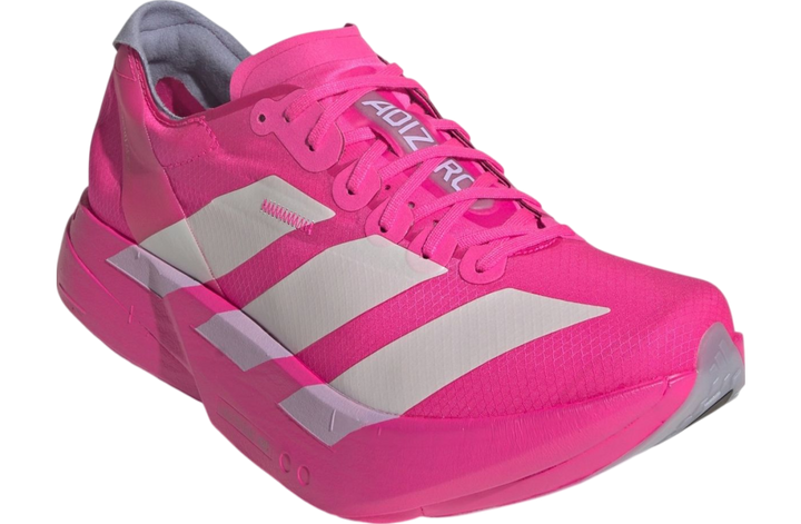 Adidas Mens Adizero Adios Pro 4 - Shock Pink/Zero Metallic/Aurora Plum - Neutral - AW25