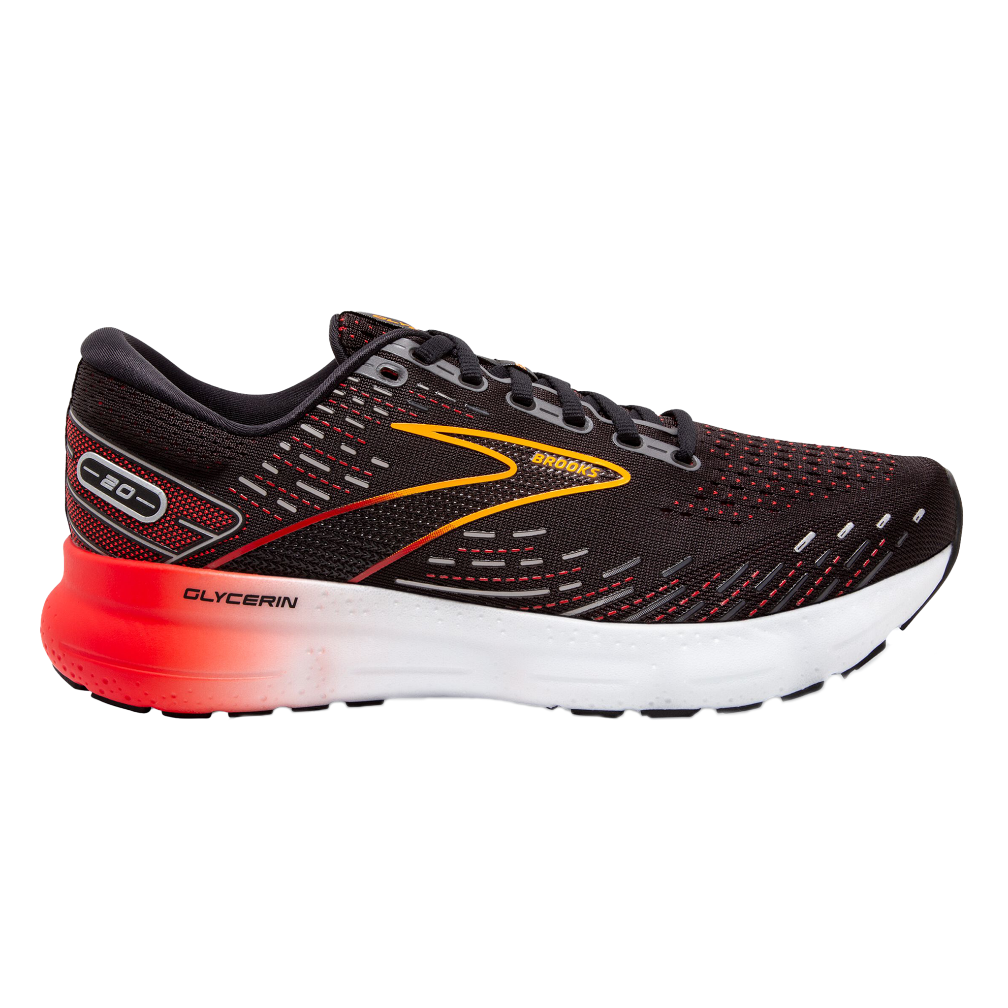 Brooks glycerin deals 11 mens red