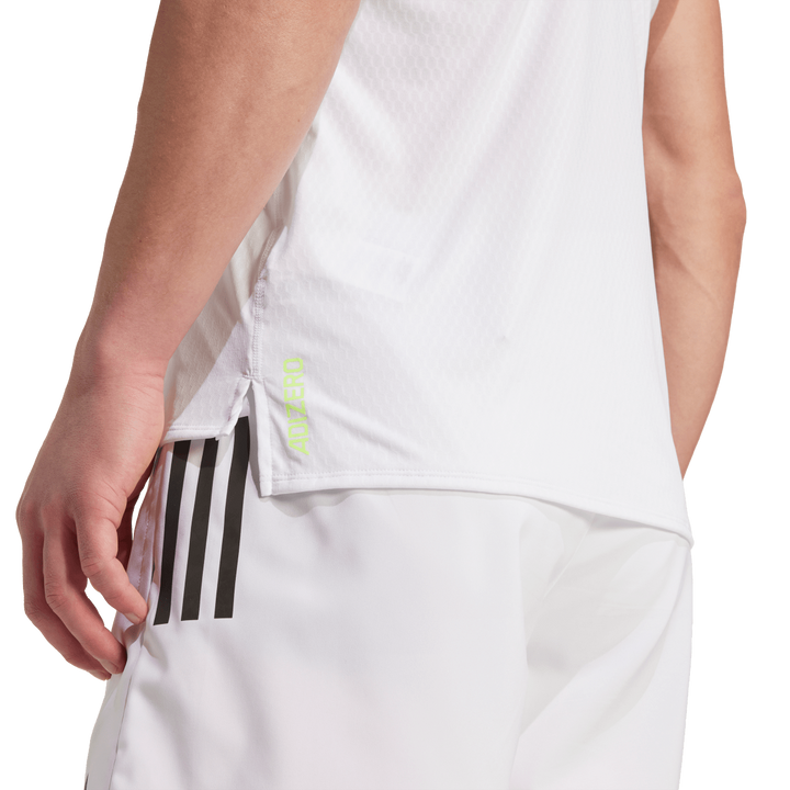 Adidas Mens Adizero Archive Singlet - White