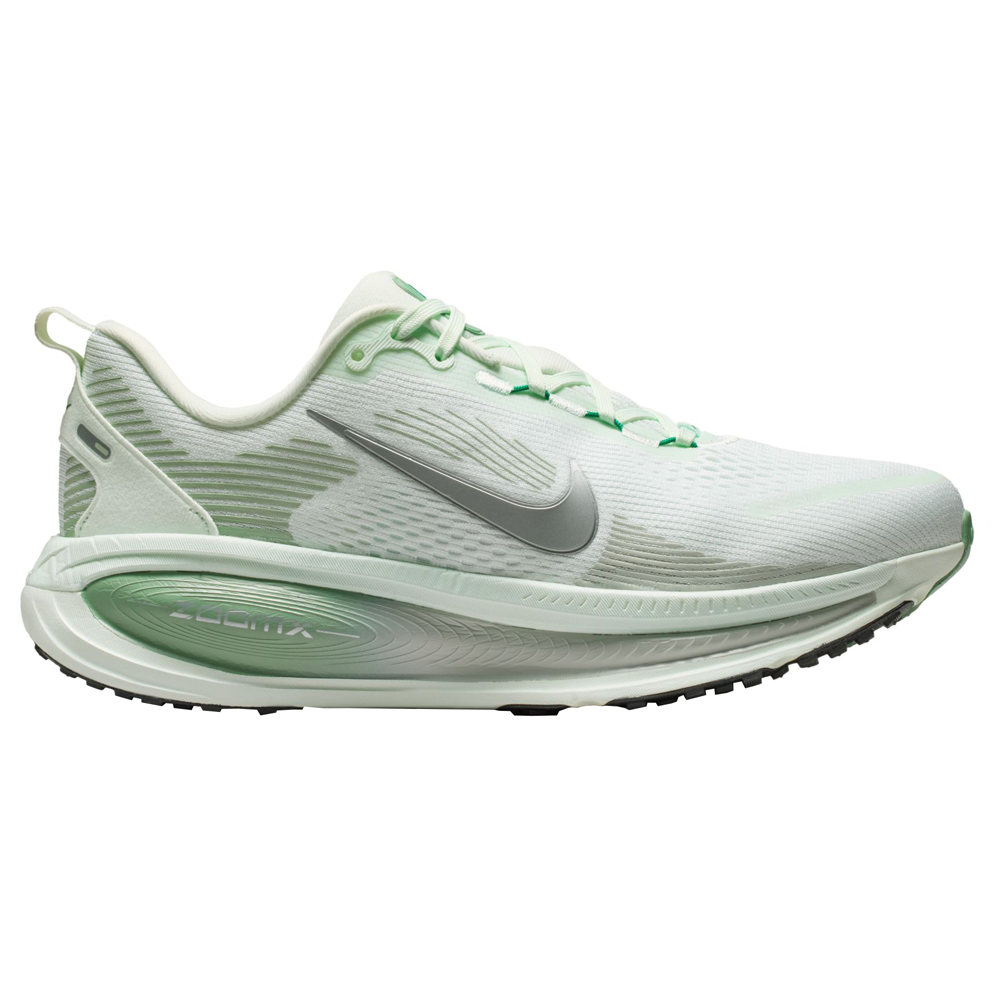 Nike Womens Vomero 18 - Barely Green/Metallic Silver/Steam | Run