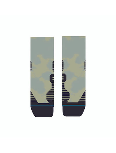 Stance Seascape Sock - Blue/Dye