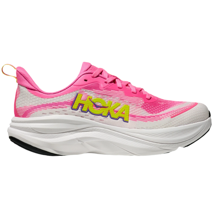 Hoka Womens Skyflow - Neon Rose/Neon Hoka Citrus - Neutral - AW25