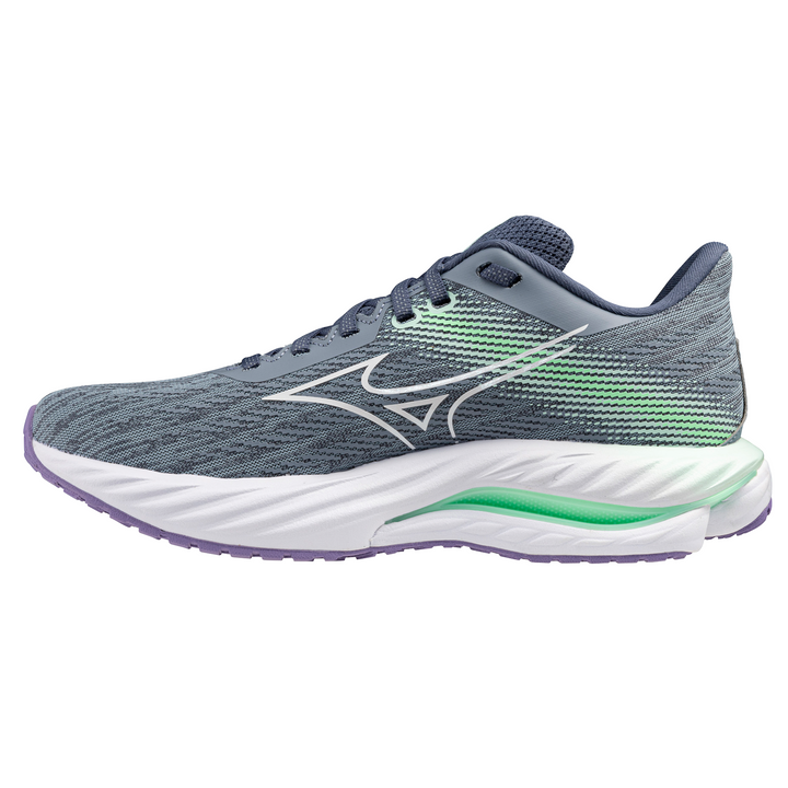 Mizuno Womens Wave Inspire 21 - Tradewinds/White/Neo Mint - Stability - SS25