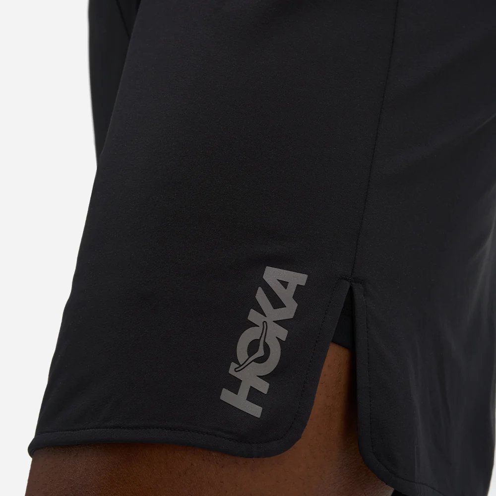 Hoka Mens Glide 7" 2in1 Short - Black - AW26
