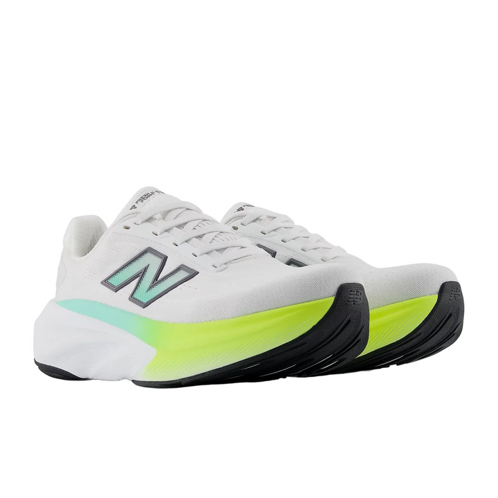 New Balance Womens Fresh Foam X More v6 - White/Bright Mint - Neutral - AW26