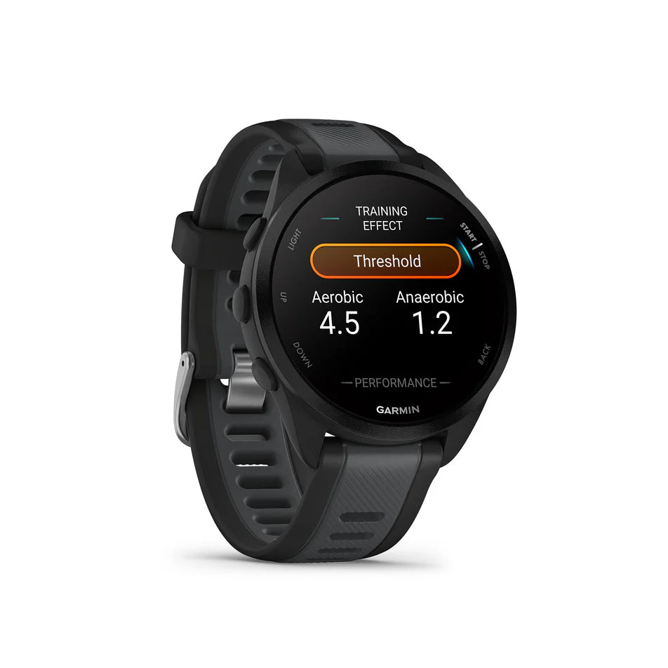 Garmin Forerunner 165 - 43mm - Black/Slate/Grey