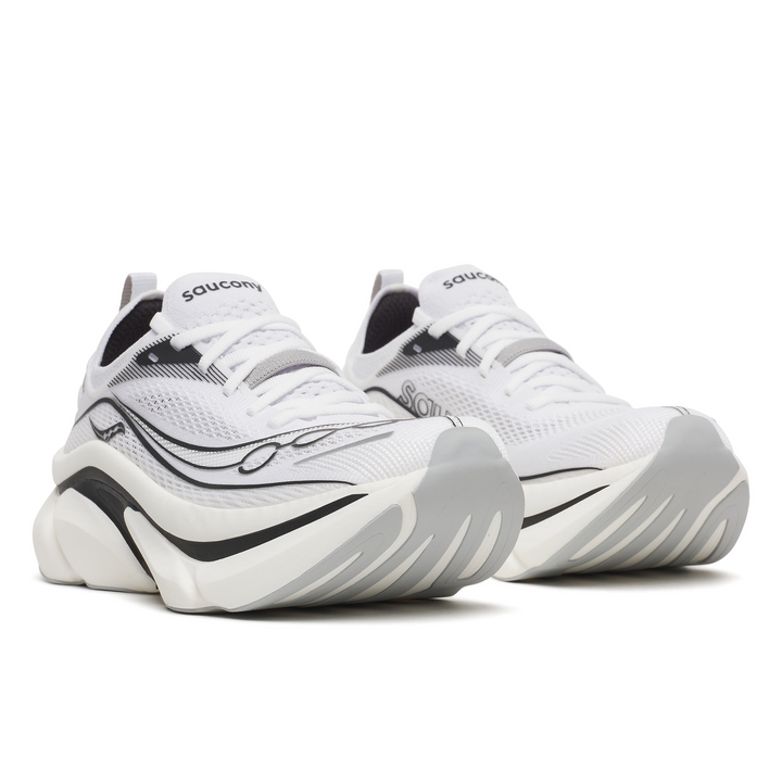 Saucony Unisex Endorphin Elite 3 - White/Black - Neutral - AW26
