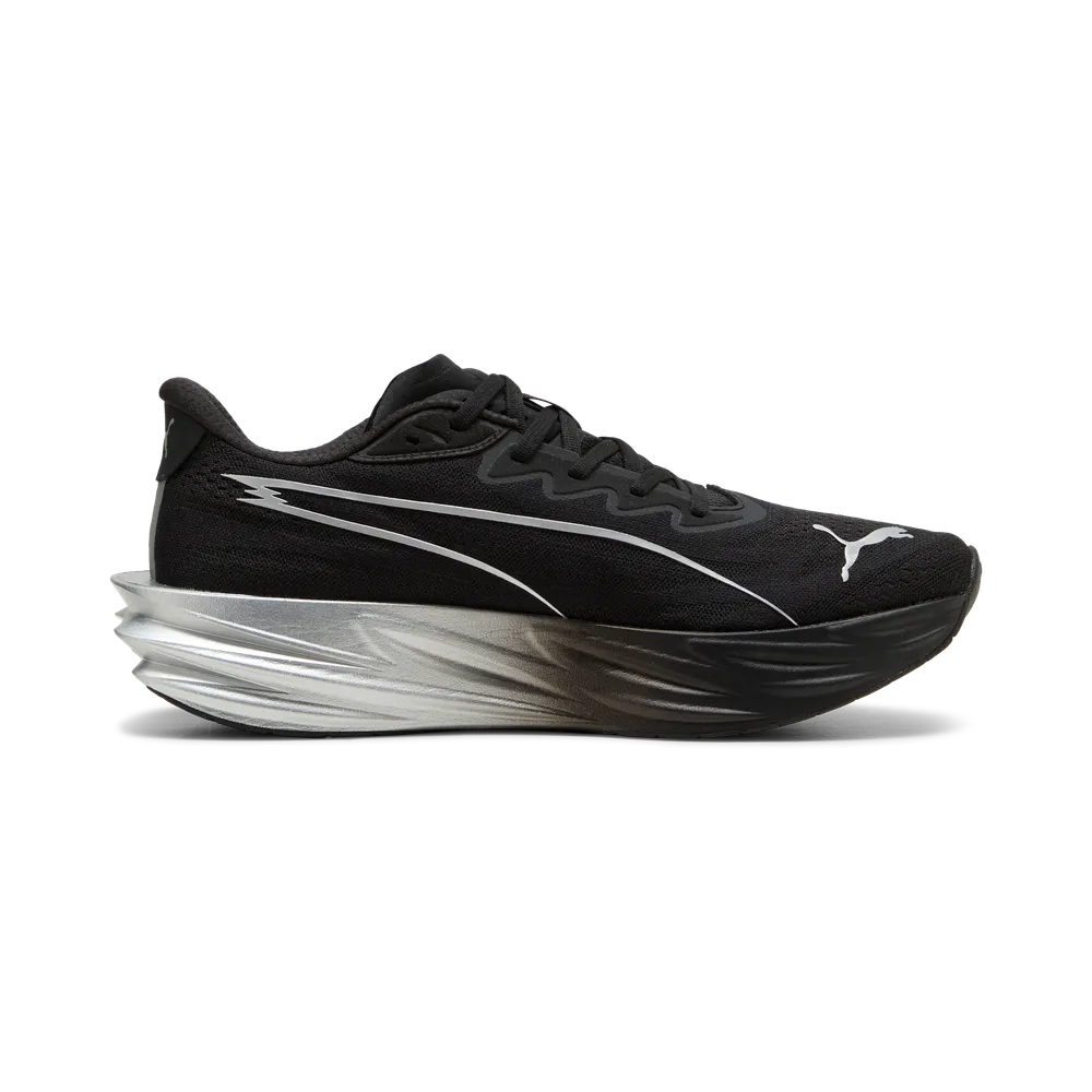 Puma Mens Deviate Pure NITRO - Puma Black/Flat Dark Gray/Puma Silver - Neutral - AW26