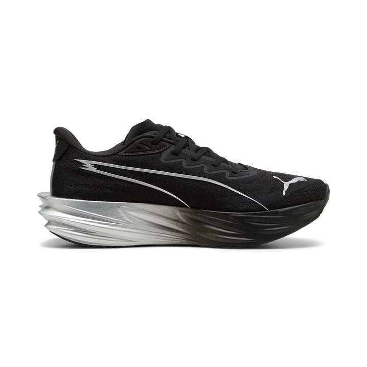 Puma Mens Deviate Pure NITRO - Puma Black/Flat Dark Gray/Puma Silver - Neutral - AW26