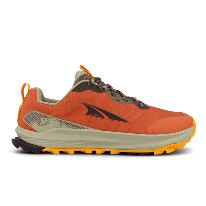 Altra Mens Lone Peak 9 - Gray/Orange - Trail - SS26