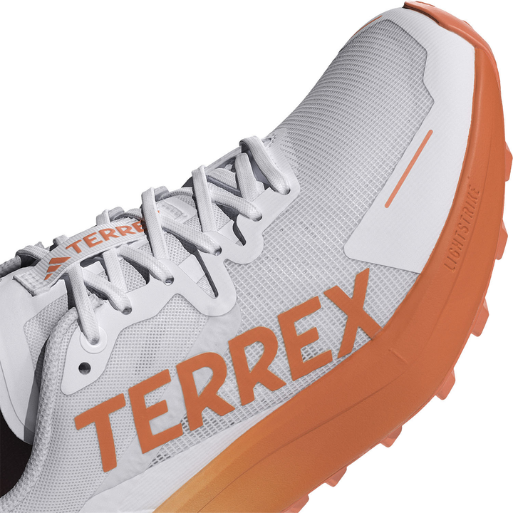 Adidas Womens Terrex Agravic 3 - Footwear White/Semi Impact Orange/Dash Grey  - Trail - AW25