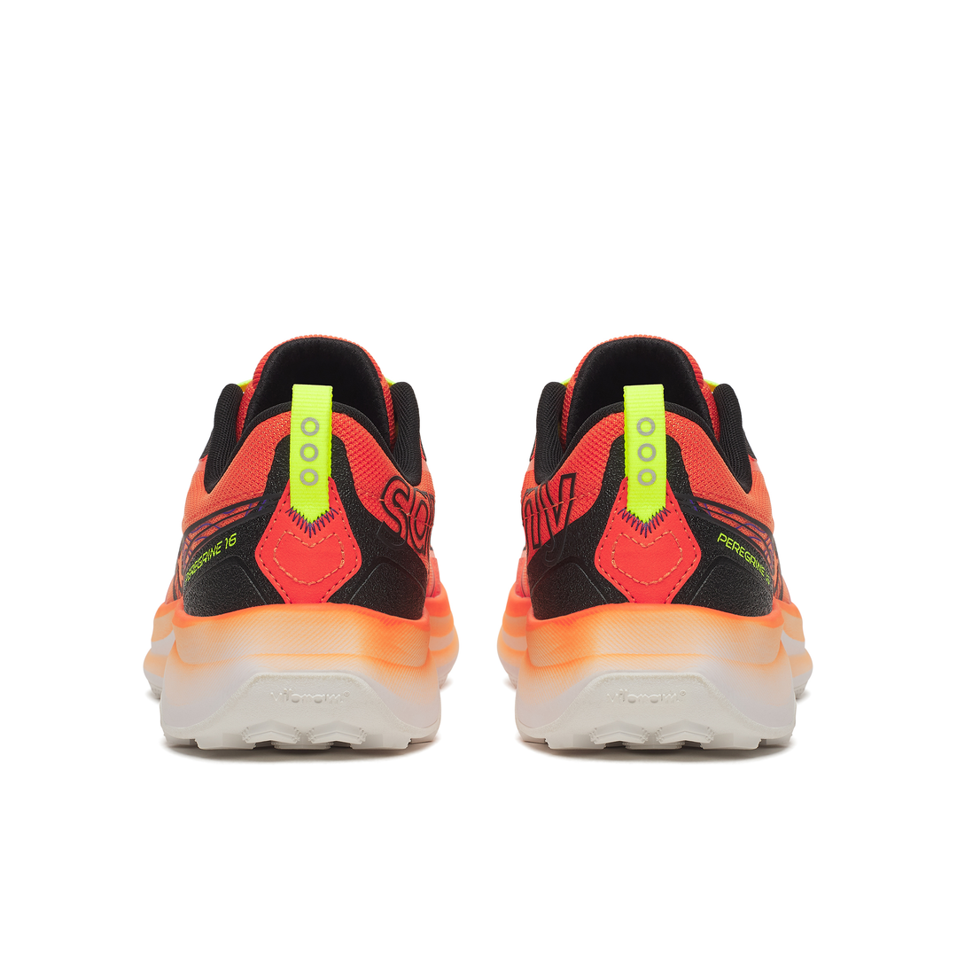 Saucony Mens Peregrine 16 - Fire/Black - Trail - SS26