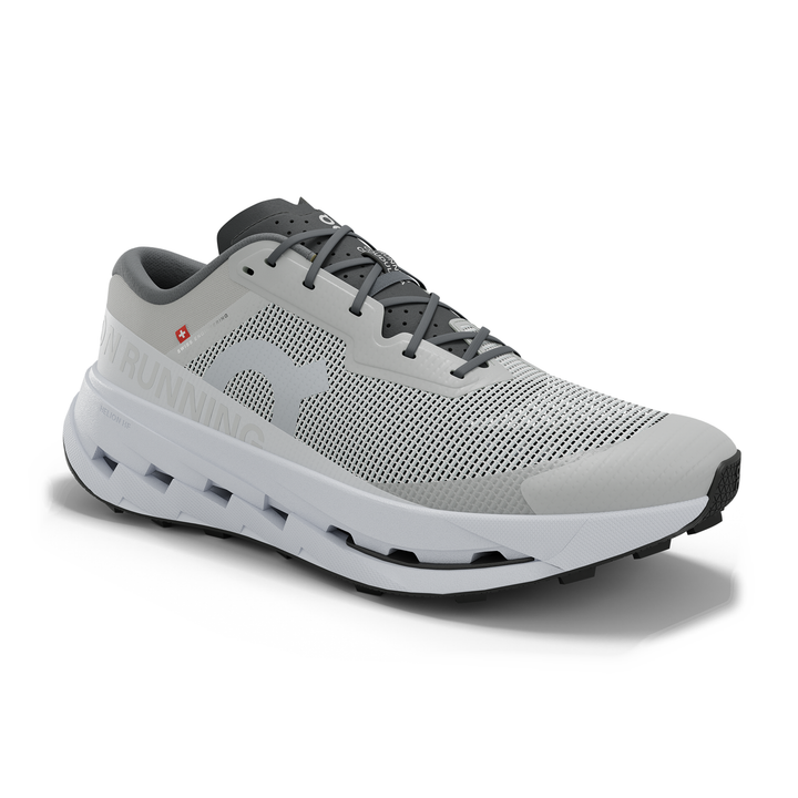 ON Womens Cloudultra 3 - Rock/White - Trail - AW25