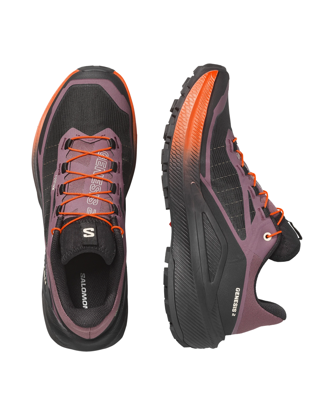 Salomon Womens Genesis 2 - Huckleberry/Black - Trail - AW26