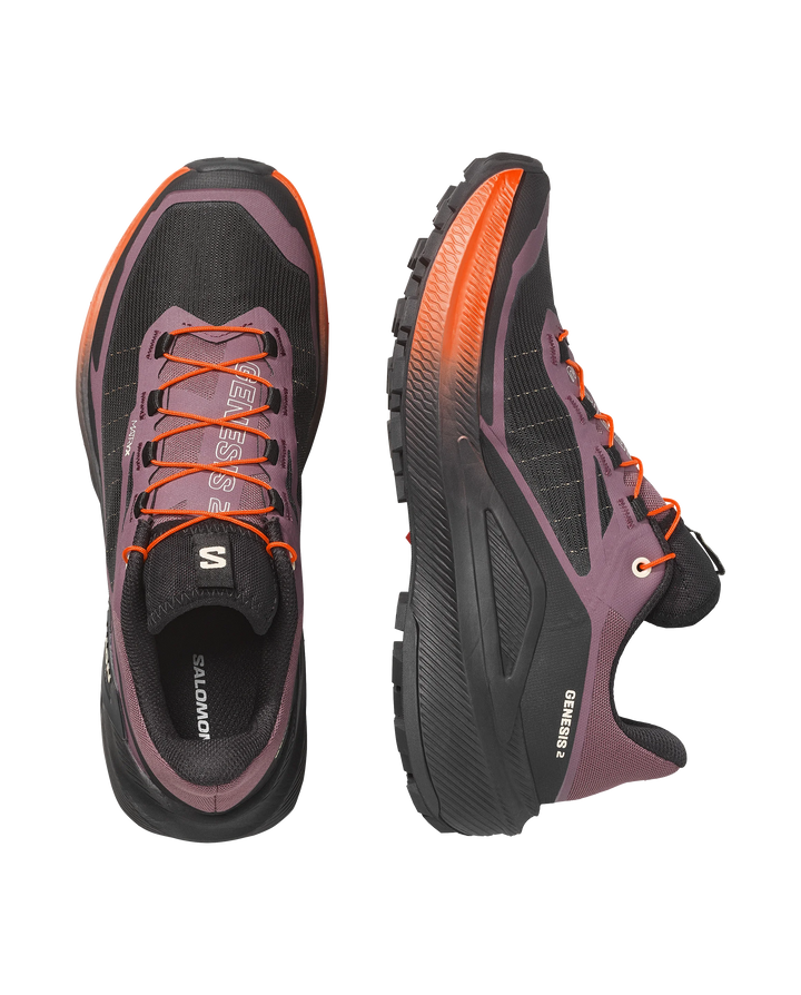 Salomon Womens Genesis 2 - Huckleberry/Black - Trail - AW26