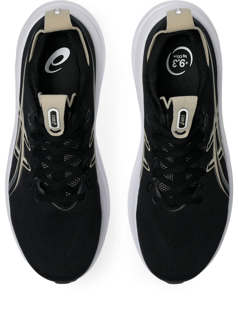 Asics Mens Gel Nimbus 28 - Black/Feather Grey - Neutral - SS26