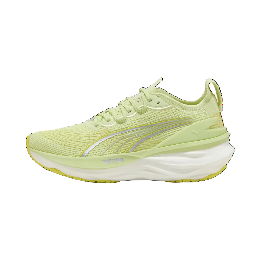 Puma Womens ForeverRun NITRO 2 - Apple Spritz/Lux Lime - Stability - SS26