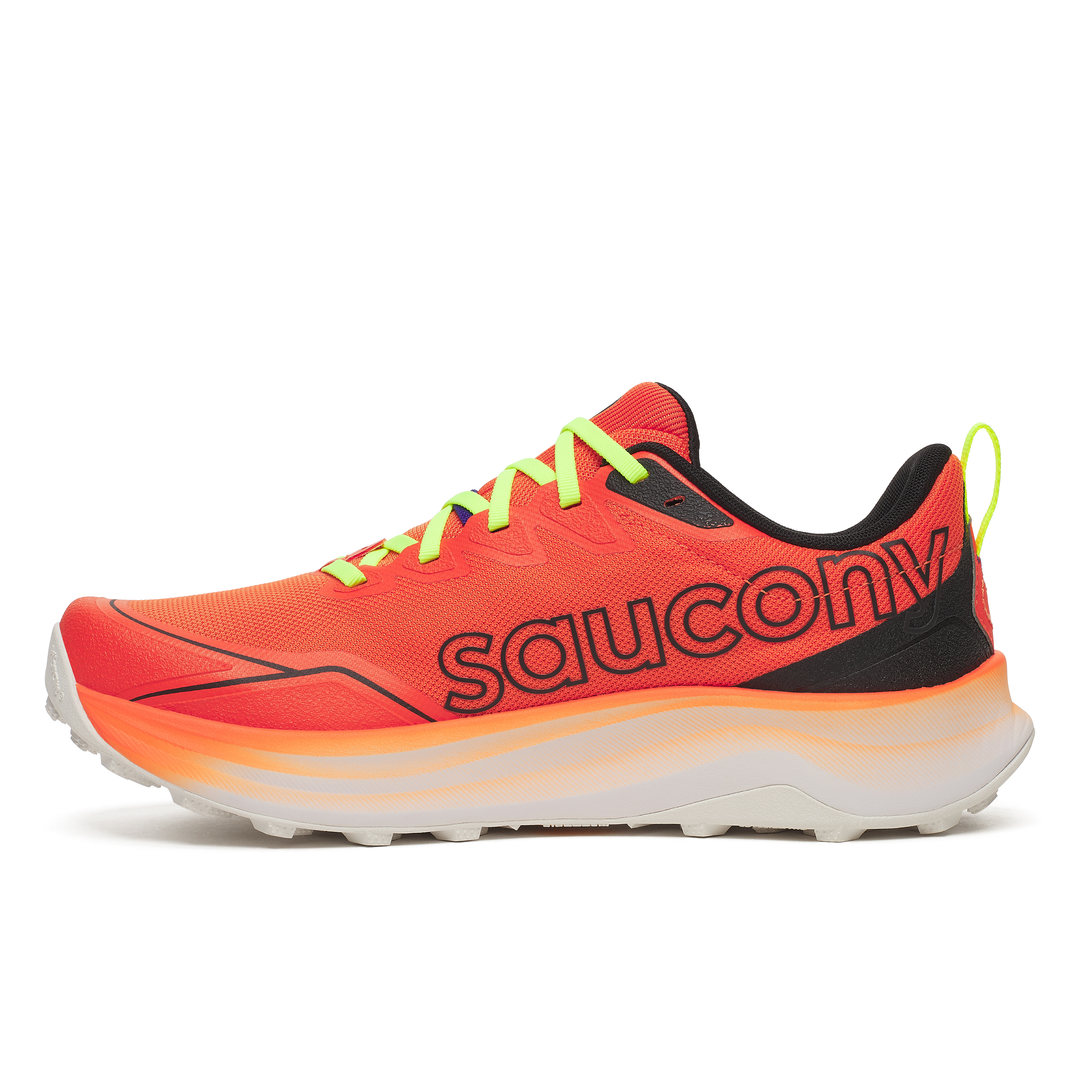 Saucony Mens Peregrine 16 - Fire/Black - Trail - SS26