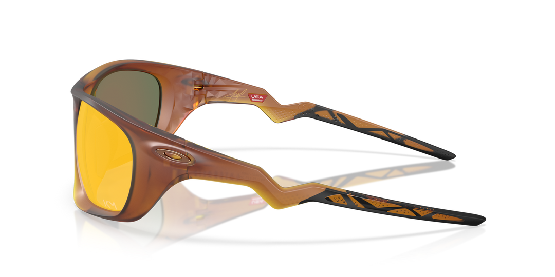 Oakley Lateralis Kylian Mbappé Signature Series - Matte Dark Amber/Prizm Ruby