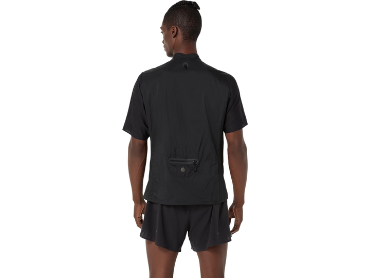 Asics Mens Metarun Packable Gilet - Performance Black
