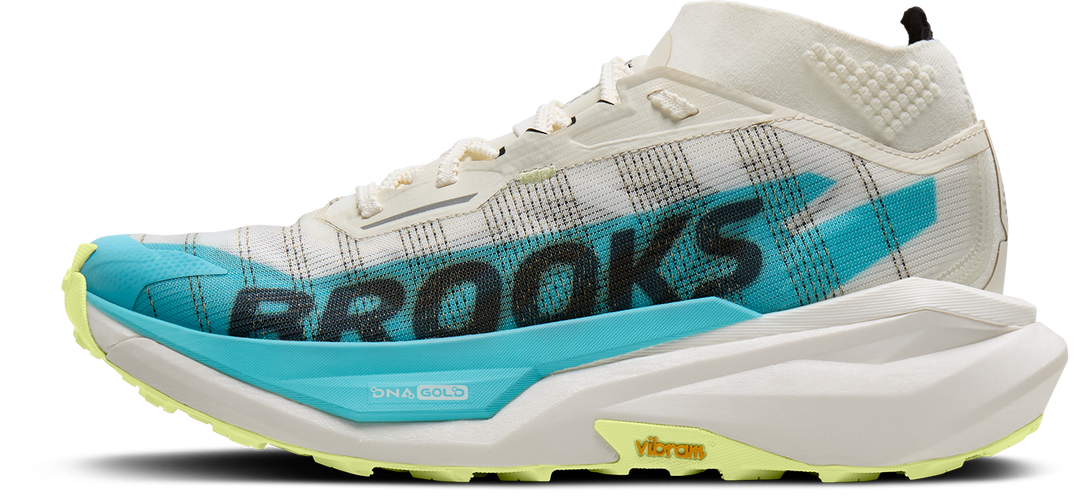Brooks Cascadia Elite - Star White/Bluefish/Black - Trail - SS26