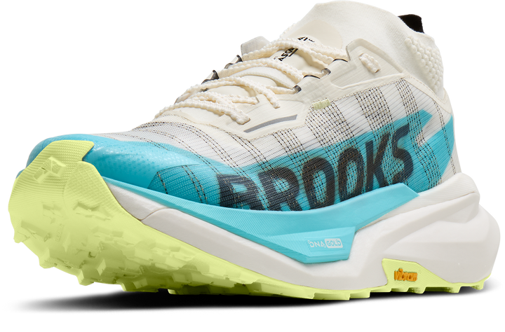 Brooks Cascadia Elite - Star White/Bluefish/Black - Trail - SS26