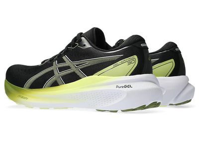 Asics Mens Gel Kayano 30 - Black/Glow Yellow - Stability