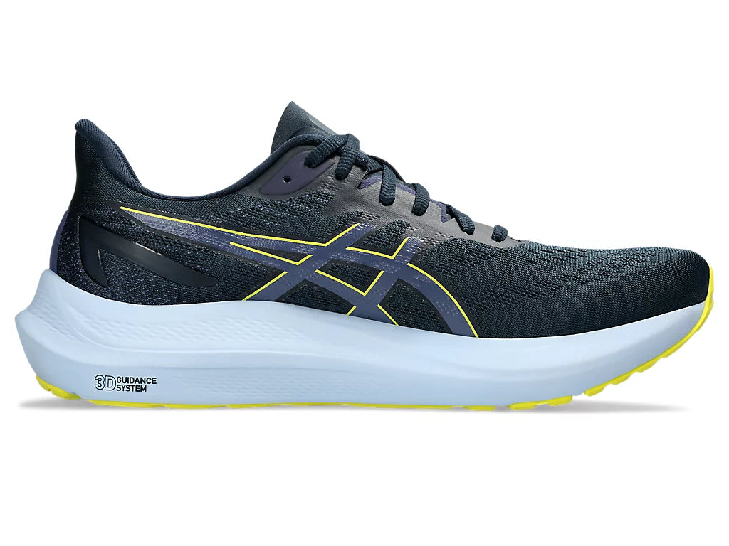 Asics Mens GT-2000 12 - French Blue/Bright Yellow - Stability