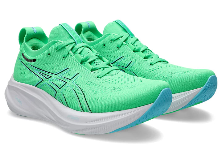 Asics Mens Gel Nimbus 26 - New Leaf/Soothing Sea - Neutral