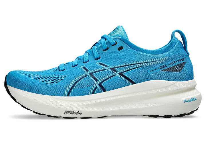 Asics Mens Gel Kayano 31 - Digital Aqua/Bright Cyan - Stability