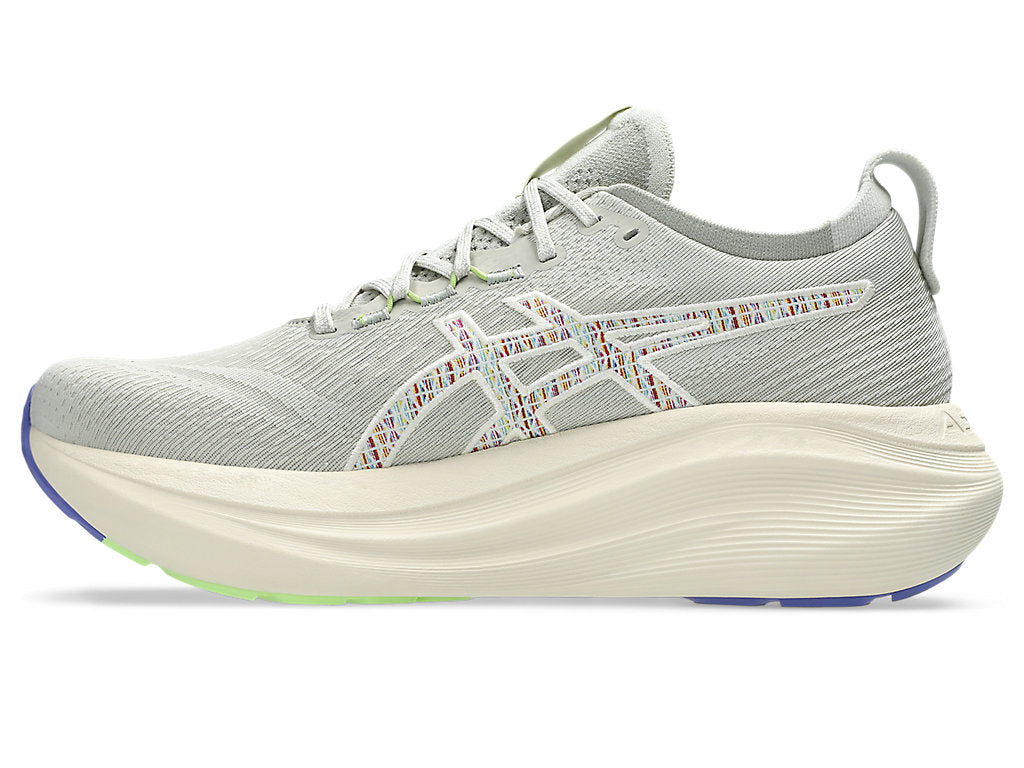 Asics Mens Gel Nimbus 27 TR - Nature Bathing/Lime Green - Neutral - SS25
