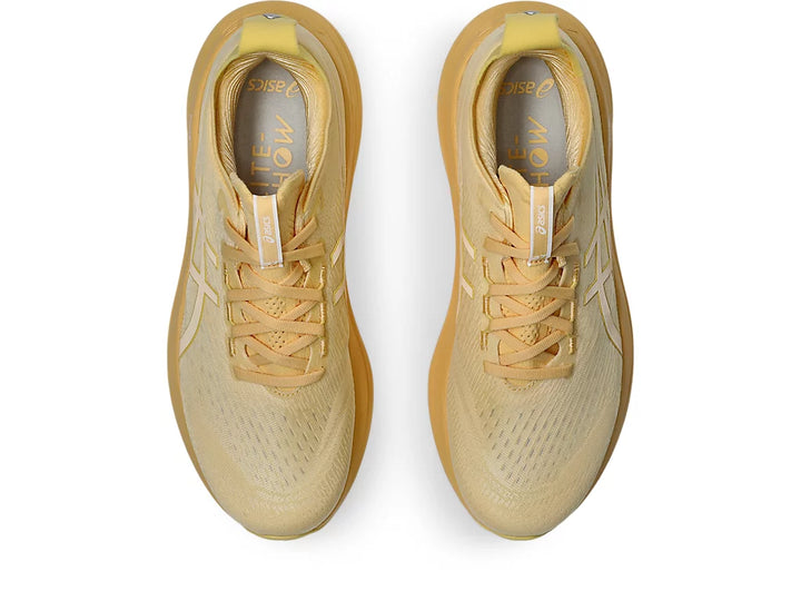 Asics Mens Gel Nimbus 27 Lite-Show - Lite-Show/Light Orange - Neutral - SS25