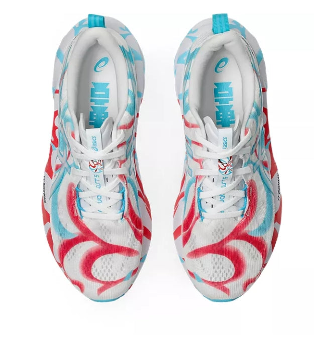Asics Mens Novablast 5 Tokyo - White/Aquarium - Neutral - SS25