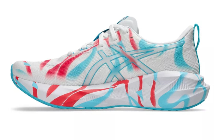 Asics Mens Novablast 5 Tokyo - White/Aquarium - Neutral - SS25