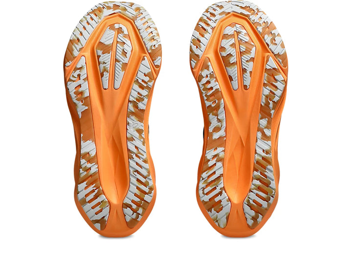 Asics Mens Novablast 5 Lite-Show - Lite-Show/Orange Pop - Neutral - AW25