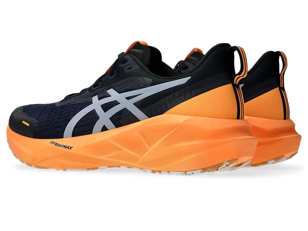 Asics Mens Novablast 5 Lite-Show - Lite-Show/Orange Pop - Neutral - AW25