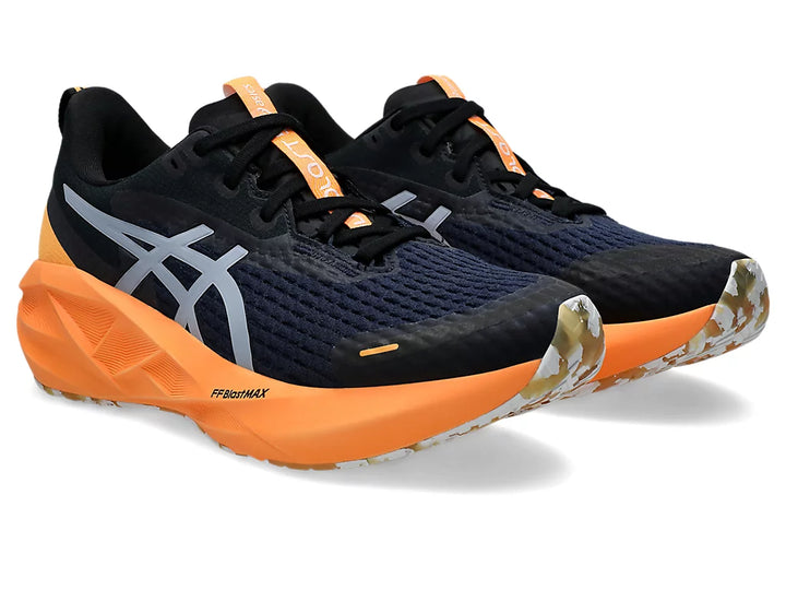 Asics Mens Novablast 5 Lite-Show - Lite-Show/Orange Pop - Neutral - AW25