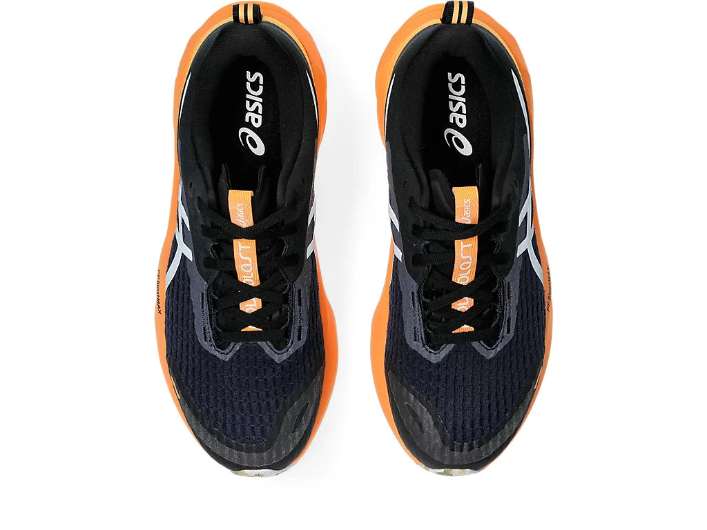 Asics Mens Novablast 5 Lite-Show - Lite-Show/Orange Pop - Neutral - AW25