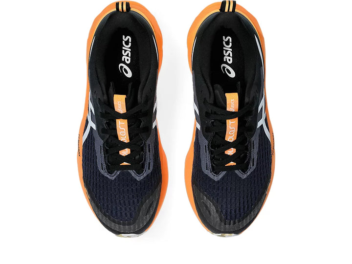 Asics Mens Novablast 5 Lite-Show - Lite-Show/Orange Pop - Neutral - AW25