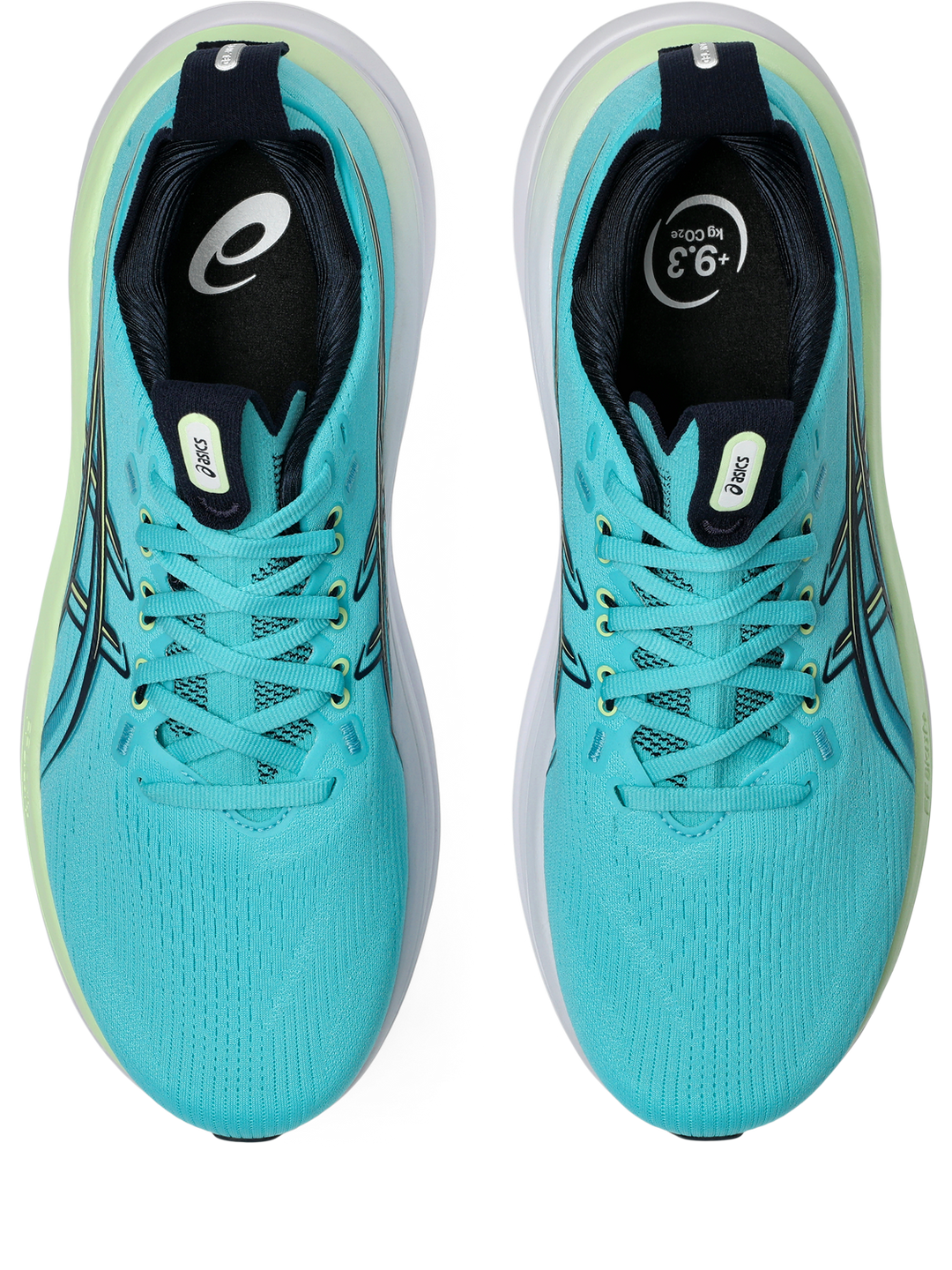 Asics Mens Gel Nimbus 28 - Energy Aqua/Midnight - Neutral - AW26