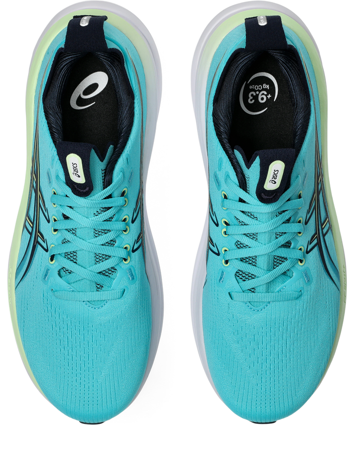 Asics Mens Gel Nimbus 28 - Energy Aqua/Midnight - Neutral - AW26