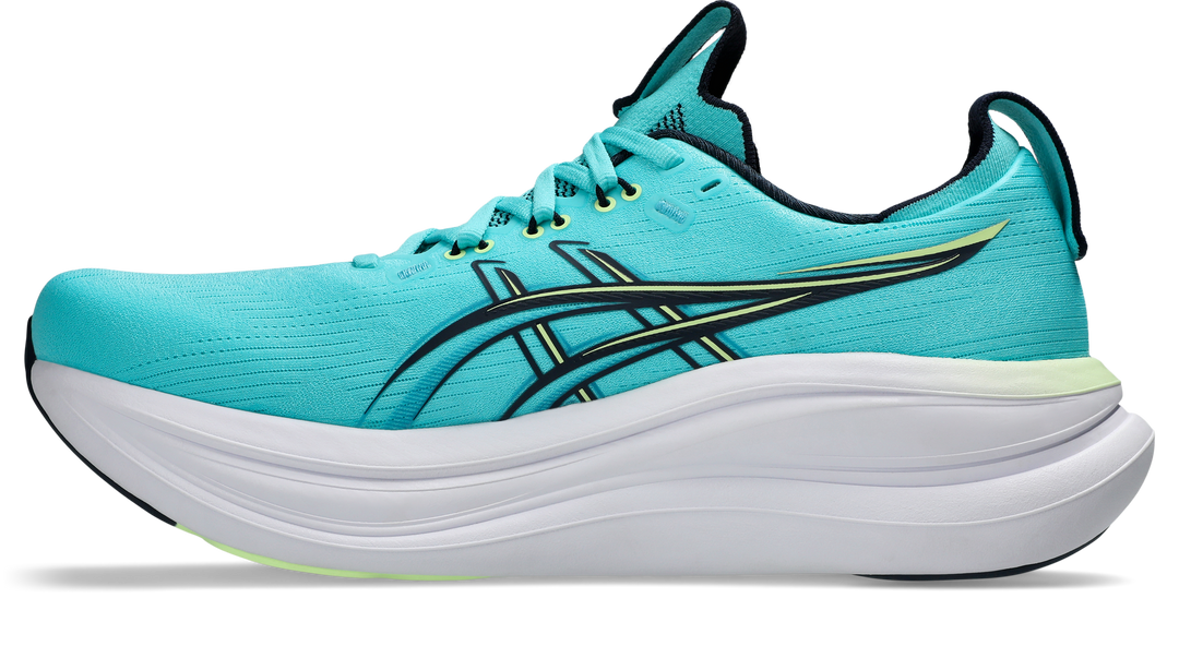 Asics Mens Gel Nimbus 28 - Energy Aqua/Midnight - Neutral - AW26