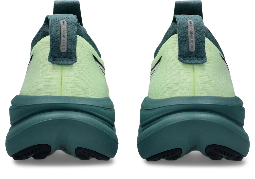 Asics Mens Gel Nimbus 28 - Illuminate Yellow/Foggy Teal - Neutral - AW26