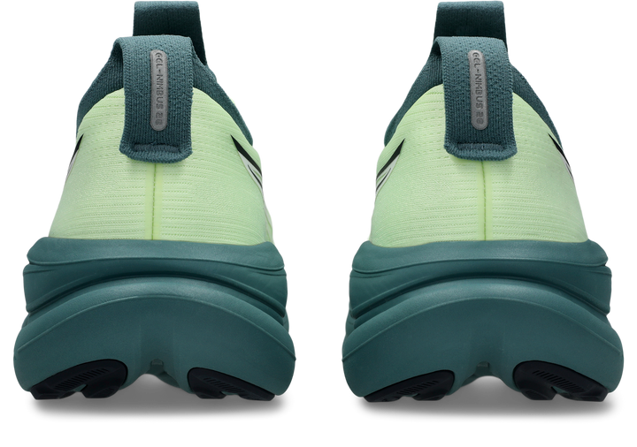 Asics Mens Gel Nimbus 28 - Illuminate Yellow/Foggy Teal - Neutral - AW26