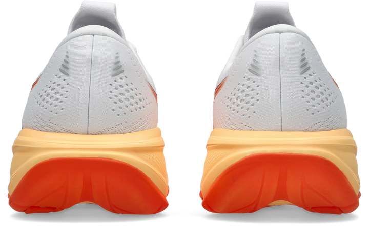 Asics Mens Gel Cumulus 28 Ignite - White/Energy Orange - Neutral - AW26