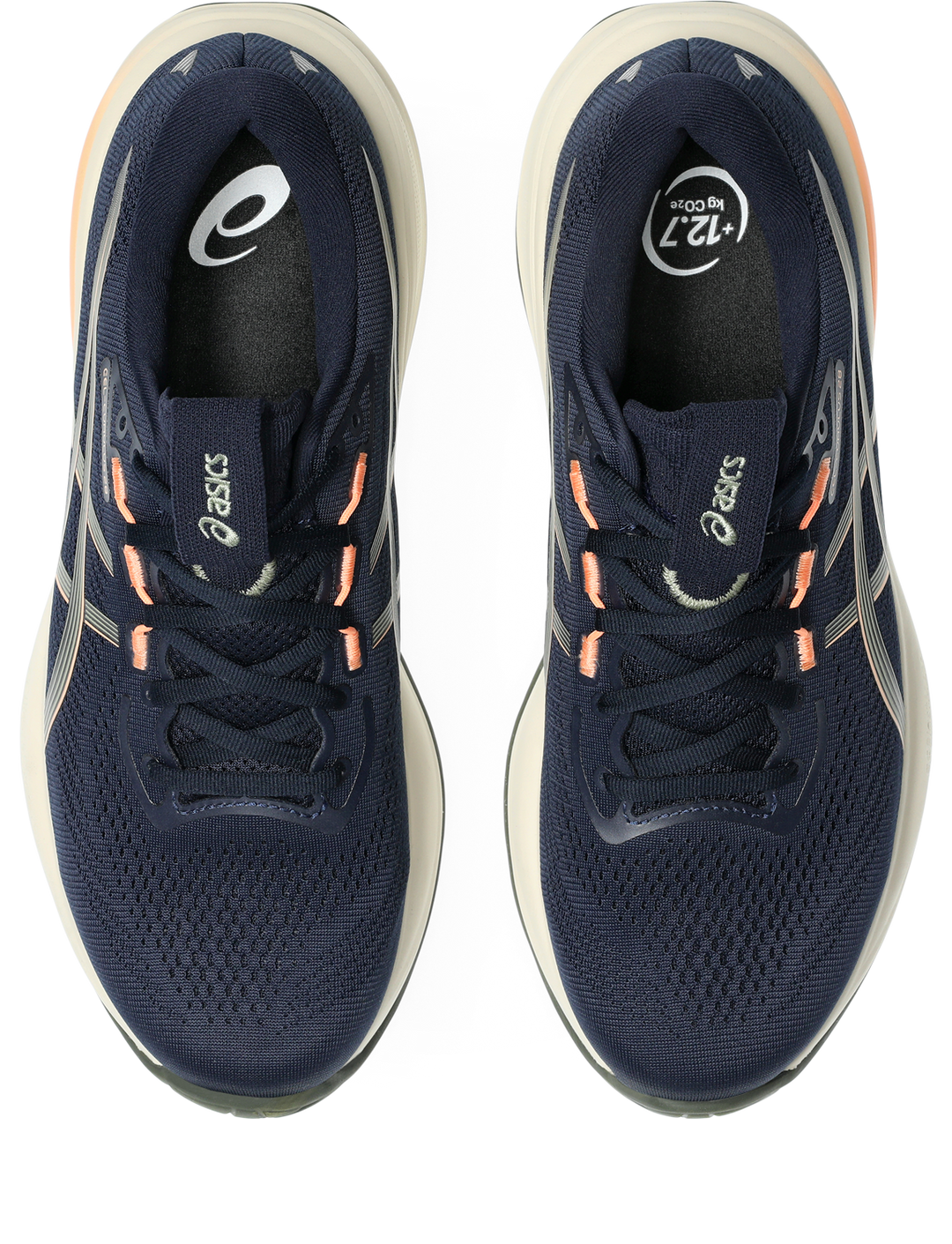 Asics Mens Gel Cumulus 28 - Midnight/Khaki Green - Neutral - AW26