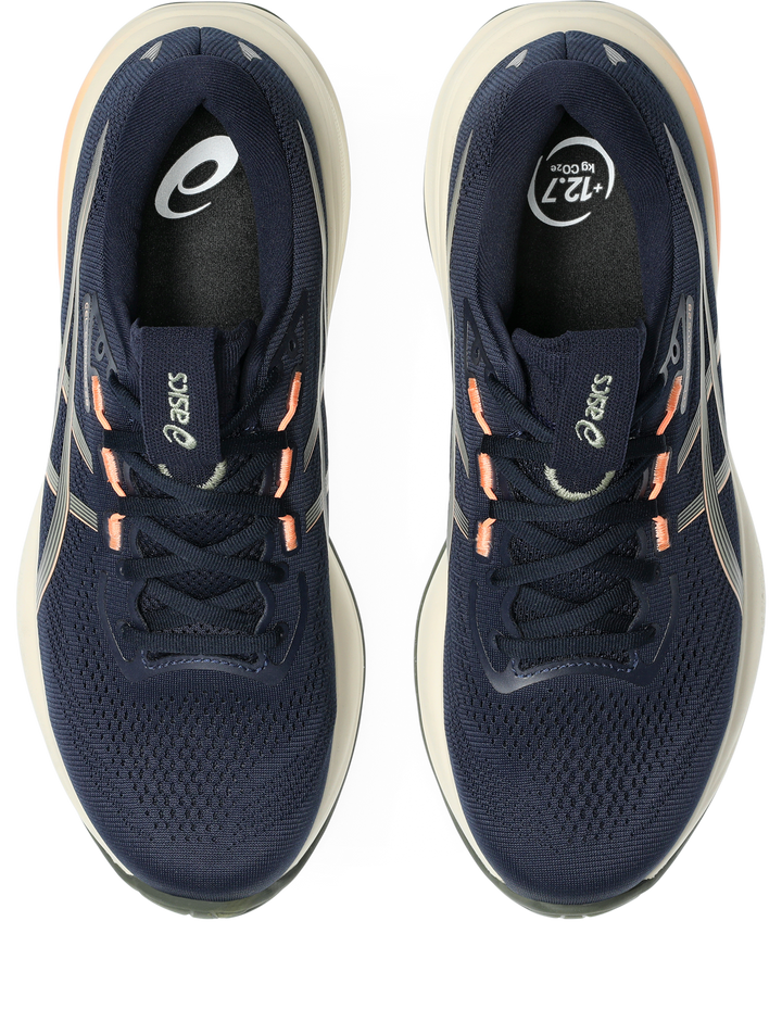 Asics Mens Gel Cumulus 28 - Midnight/Khaki Green - Neutral - AW26