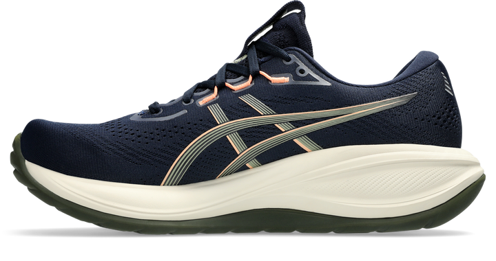 Asics Mens Gel Cumulus 28 - Midnight/Khaki Green - Neutral - AW26
