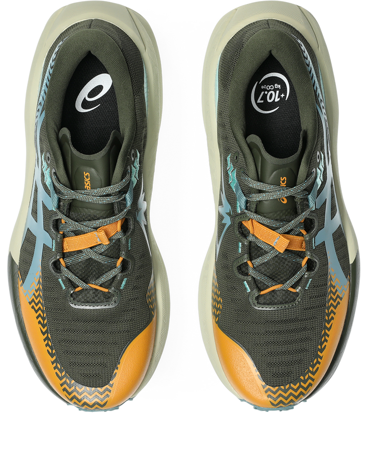 Asics Mens Trabuco Max 5 - Vintage Khaki/Foggy Teal - Trail - AW26